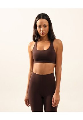 Top  Para Mujer Soporte Alto Color Café Marca Atmos #31220186