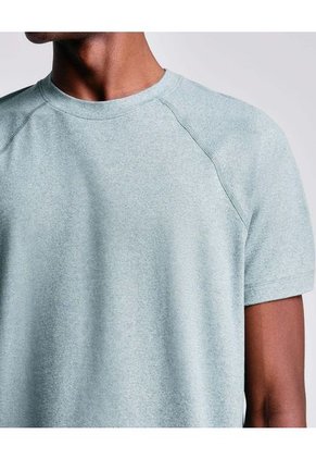 Camiseta Para Hombre Manga Corta Cuello Redondo Color Verde Pastel Marca Atmos #32090144