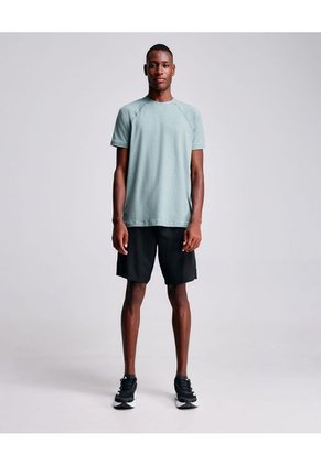 Camiseta Para Hombre Manga Corta Cuello Redondo Color Verde Pastel Marca Atmos #32090144