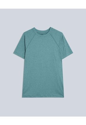 Camiseta Para Hombre Manga Corta Cuello Redondo Color Verde Pastel Marca Atmos #32090144