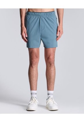 Bermuda Para Hombre Deportiva Largo Color Verde Pastel Marca Atmos #32100084