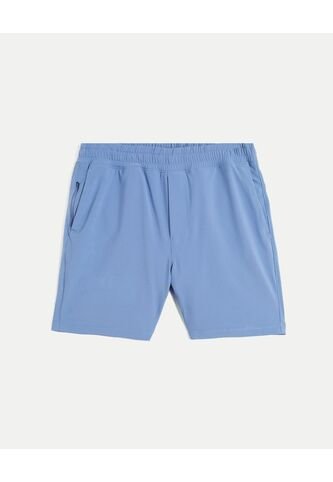 Bermuda Para Hombre Deportiva Largo Color Azul Marca Atmos #32100108 Atmos