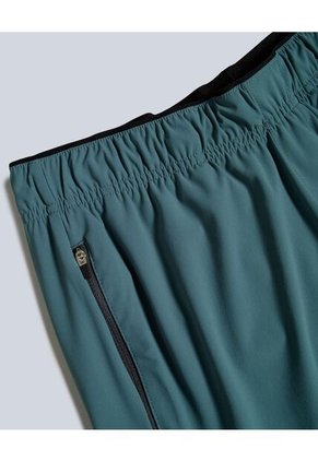 Bermuda Para Hombre Deportiva Largo Color Verde Pastel Marca Atmos #32100084