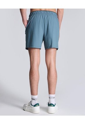 Bermuda Para Hombre Deportiva Largo Color Verde Pastel Marca Atmos #32100084