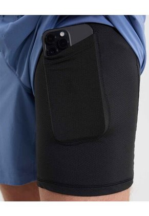 Bermuda Para Hombre Deportiva Largo Color Azul Marca Atmos #32100108