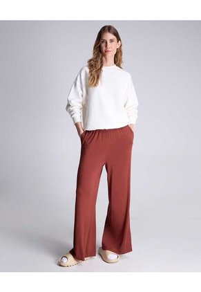 Buzo Para Mujer Cuello Redondo Color Marfil Marca Atmos #31060037