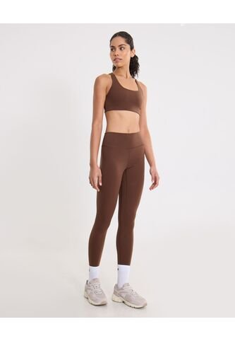 Leggins Para Mujer Largo Color Café Marca Atmos #31230103 Atmos