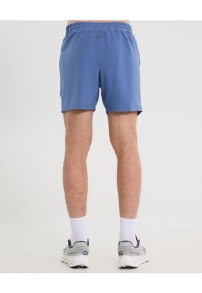 Short Training Largo Con Biker  Para Hombre Azul Atmos