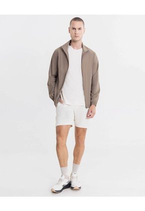 Camiseta Para Hombre Manga Corta Cuello Redondo Color Crema Marca Atmos #32090261