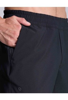 Bermuda Para Hombre Deportiva Largo Color Negro Marca Atmos #32100079