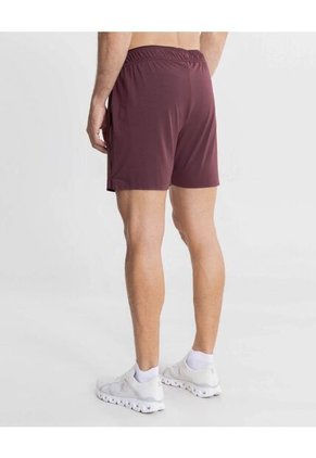 Bermuda Para Hombre Deportiva Medio Color Vino Marca Atmos #32100163