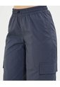 Pantalón Cargo Rompevientos Para Mujer  Deportiva  Color Azul Marca Atmos de Atmos