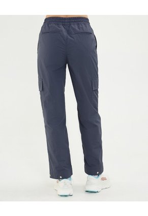 Pantalón Cargo Rompevientos Para Mujer  Deportiva  Color Azul Marca Atmos