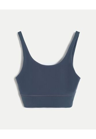Top Deportivo De Tiras Anchas  Para Mujer Gris Atmos Atmos