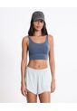 Top Deportivo De Tiras Anchas  Para Mujer Gris Atmos de Atmos