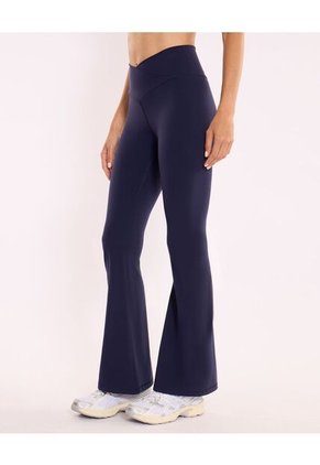 Leggins Flare Para Mujer Largo Color Azul Marca Atmos #31230118