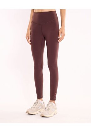 Leggins  Para Mujer Largo Color Café Marca Atmos #31230109