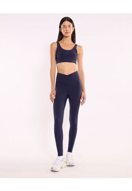 Leggins Para Mujer Largo Color Azul Marca Atmos #31230121