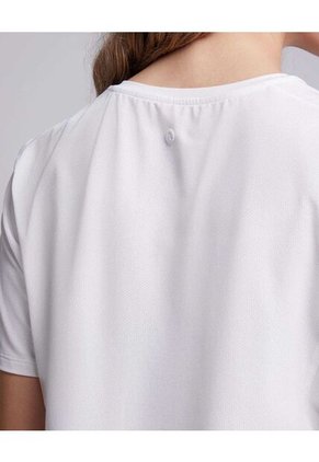 Camiseta Para Mujer Manga Corta Cuello Redondo Color Marfil Marca Atmos #31090084