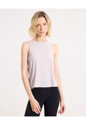 Camiseta Para Mujer Manga Sisa Cuello Redondo Color Gris Marca Atmos #31090272 Atmos