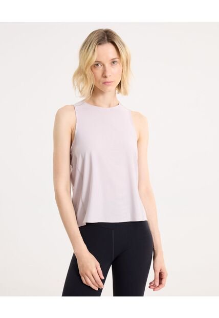 Camiseta Para Mujer Manga Sisa Cuello Redondo Color Gris Marca Atmos #31090272