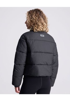 Chaqueta Puffer Para Mujer Deportiva Color Negro Marca Atmos