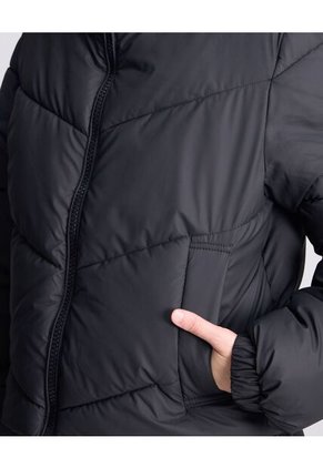 Chaqueta Puffer Para Mujer Deportiva Color Negro Marca Atmos