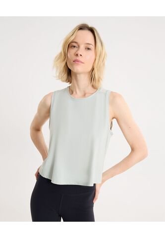 Camiseta Para Mujer Manga Sisa Cuello Redondo Color Verde Marca Atmos #31090276 Atmos