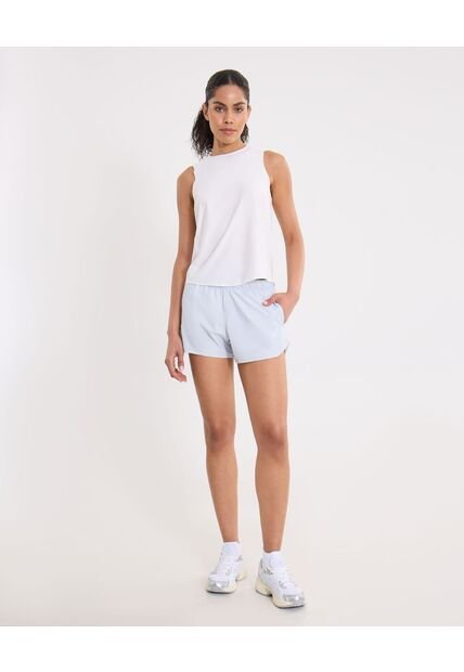 Short Para Mujer Multiusos Punto Color Azul Marca Atmos #31190101