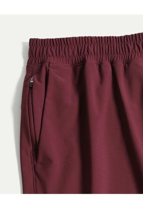 Bermuda  Para Hombre Deportiva Largo Color Vino Marca Atmos #32100150