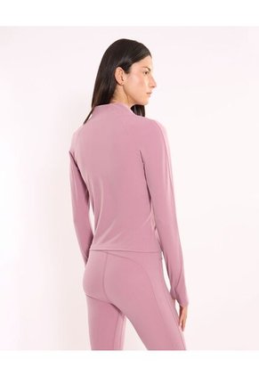 Buzo Para Mujer Cuello Alto O Cuello Tortuga Color Morado Marca Atmos #31060074