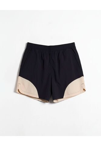 Bermuda  Para Hombre Deportiva Corto Color Negro Marca Atmos #32100148 Atmos