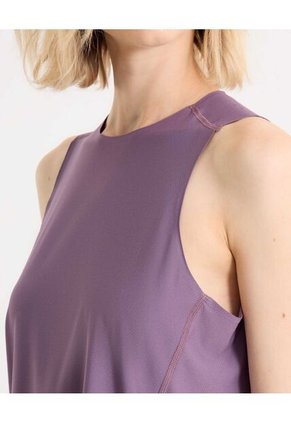 Camiseta Para Mujer Manga Sisa Cuello Redondo Color Morado Marca Atmos #31090244