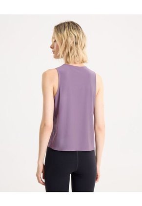 Camiseta Para Mujer Manga Sisa Cuello Redondo Color Morado Marca Atmos #31090244