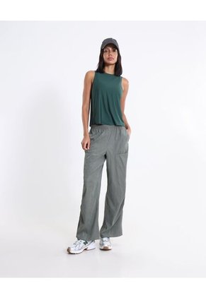 Camiseta Para Mujer Manga Sisa Cuello Redondo Color Verde Marca Atmos #31090329