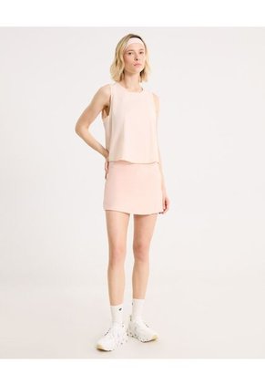 Camiseta Para Mujer Manga Sisa Cuello Redondo Color Crema Marca Atmos #31090275