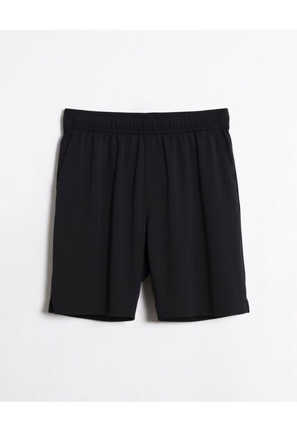 Bermuda  Para Hombre Deportiva Medio Color Negro Marca Atmos #32100162