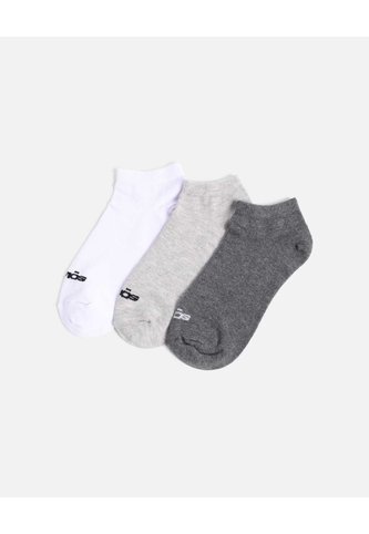 Pack X3 Medias Tobilleras X3 Para Mujer Gris Atmos Atmos