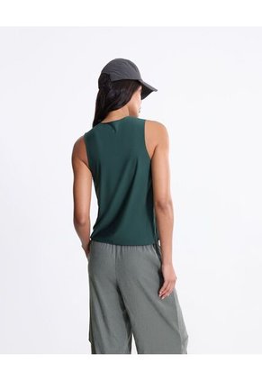 Camiseta Para Mujer Manga Sisa Cuello Redondo Color Verde Marca Atmos #31090329