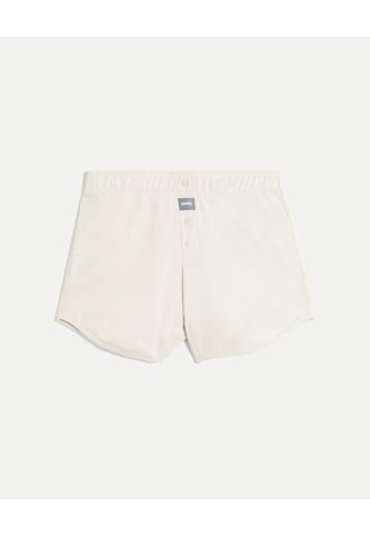 Short Para Mujer Multiusos Punto Color Avena Marca Atmos #31190090 Atmos