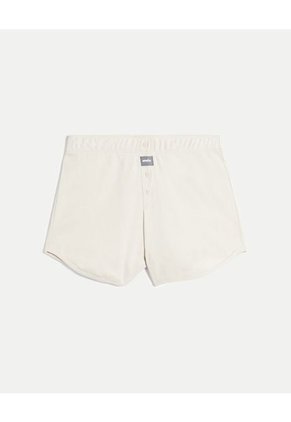 Short Para Mujer Multiusos Punto Color Avena Marca Atmos #31190090