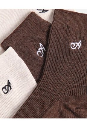 Medias X2 Para Mujer Caña Media Color Surtido Marca Atmos #31980051