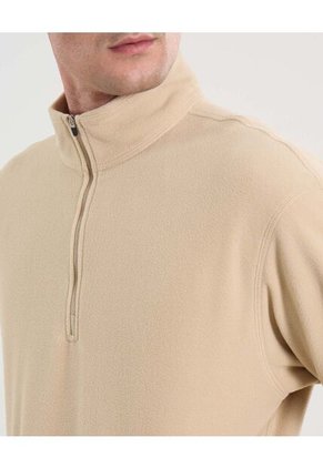 Buzo Para Hombre Cuello Alto O Cuello Tortuga Color Crema Marca Atmos #32060043