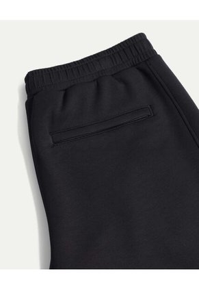 Short Con Cortes Plush  Para Hombre Negro Atmos