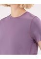 Camiseta Para Mujer Manga Corta Cuello Redondo Color Morado Marca Atmos #31090239 de Atmos