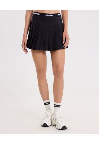 Falda Para Mujer Medio Color Negro Marca Atmos #31140022 Atmos