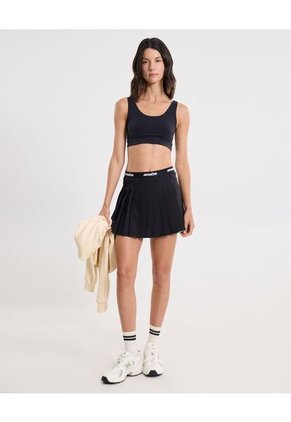 Falda Para Mujer Medio Color Negro Marca Atmos #31140022