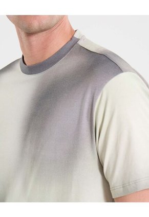 Camiseta Para Hombre Manga Corta Cuello Redondo Color Gris Marca Atmos #32090224