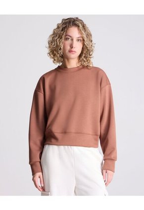 Buzo Para Mujer Cuello Redondo Color Terracota Marca Atmos #31060047