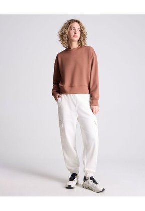 Buzo Para Mujer Cuello Redondo Color Terracota Marca Atmos #31060047